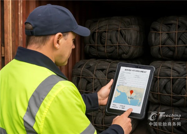 强制性标准，用于废轮胎出口