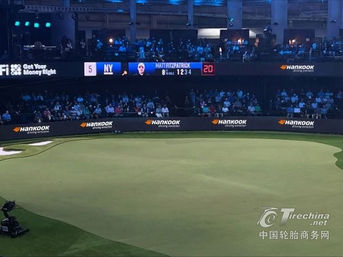 韩泰轮胎赞助的TGL室内高尔夫联赛第二季第五、六站赛事开赛