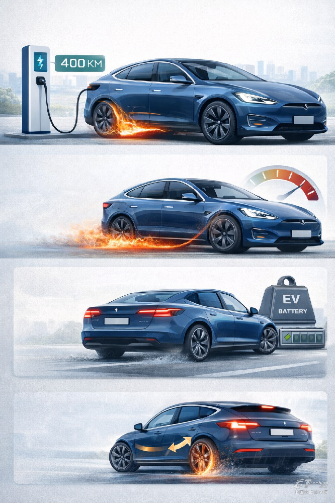 新能源车轮胎为什么磨损更快？