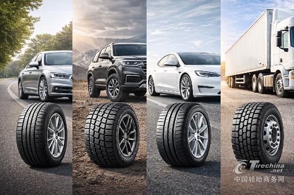 不同车型轮胎怎么匹配？轿车 / SUV / 新能源 / 商用的核心区别