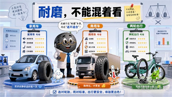 正新轮胎耐磨吗？家用、商用和两轮场景不能混在一起看