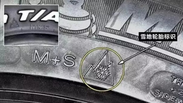 轮胎上这个标志是什么意思？开车不许听音乐？