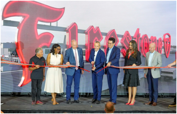 投资2100万美元，普利司通新工厂开业