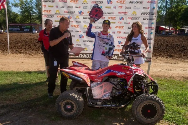 2022 ATV MX 全国锦标赛，正新助力车手夺冠