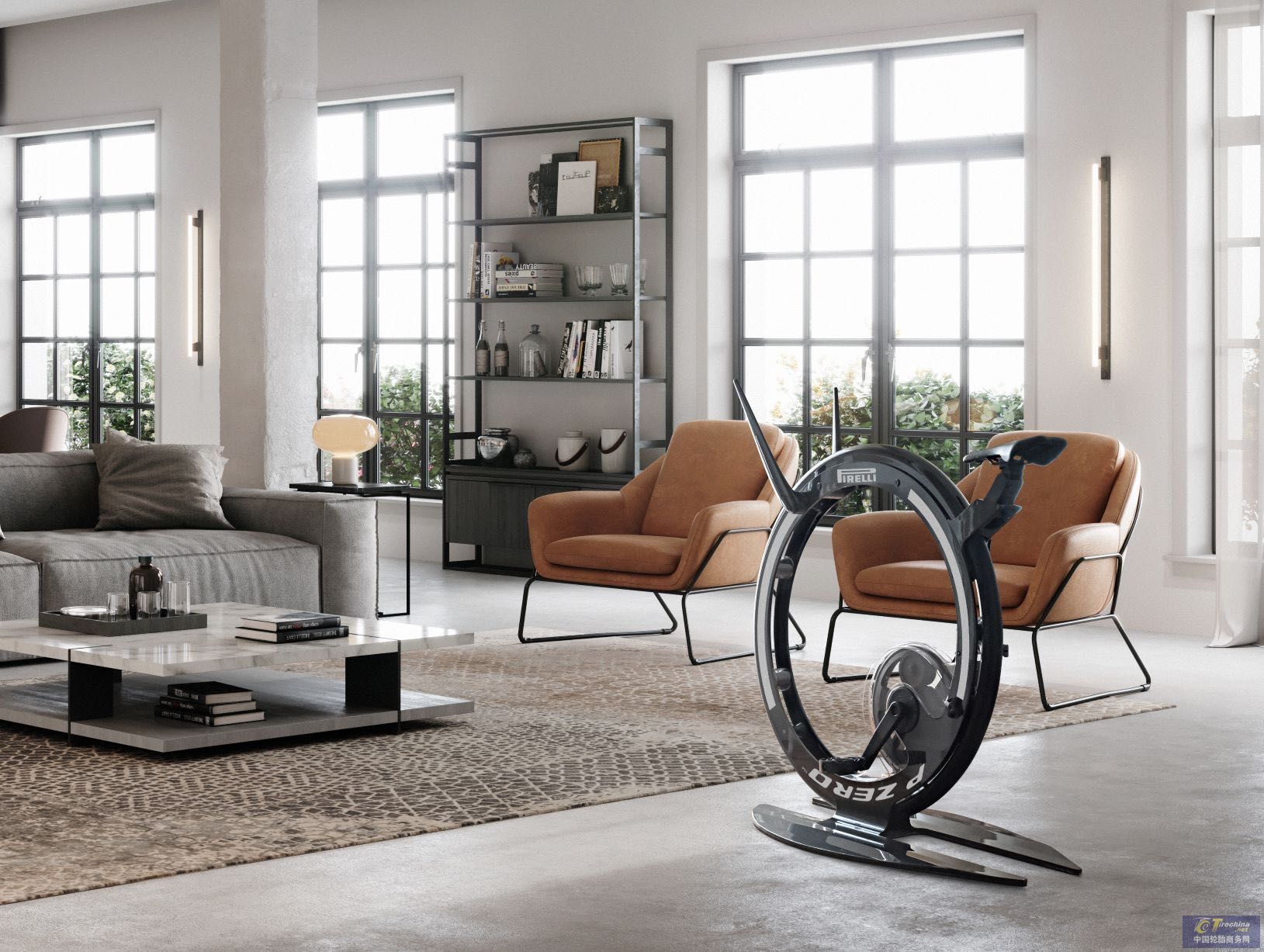 倍耐力和CICLOTTE联合推出受赛车运动启发设计的健身单车