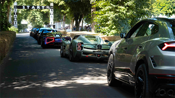 倍耐力亮相2025古德伍德速度节